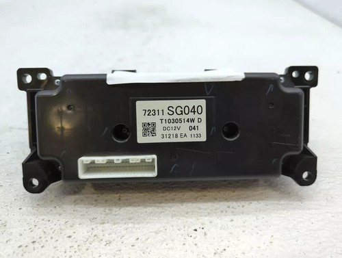 Subaru Forester 2014-2015 calefacción aire acondicionado control manual de temperatura - Imagen 4 de 11