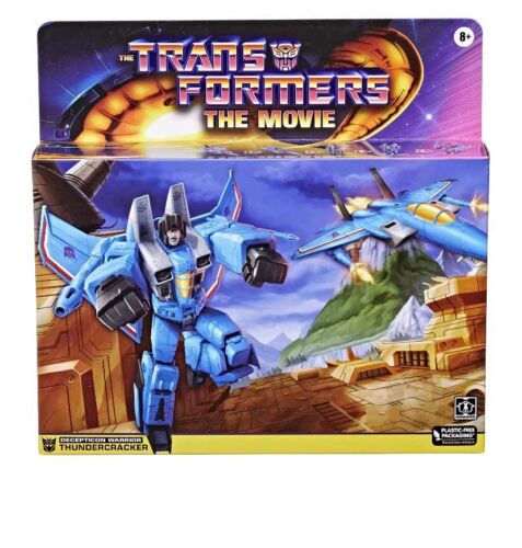 Hasbro Transformers G1 Ressiue animated color Thundercracker Action figure Toy - Picture 3 of 3
