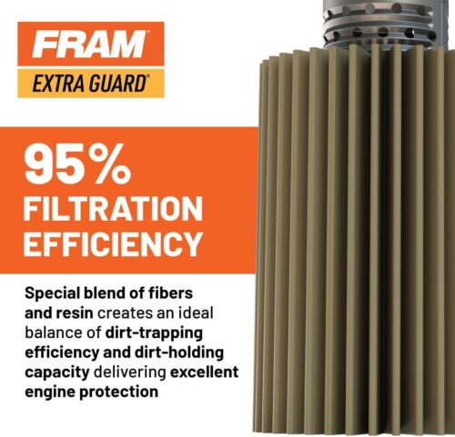 FRAM Extra Guard PH3614, 10K Mile Change Interval Spin-On Oil Filter - Picture 5 of 6