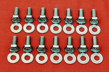 BBC 348 409 VALVE COVER BOLTS KIT STAINLESS STEEL HEX SCREW SET CHEVY 1958-1965