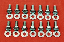 BBC VALVE COVER BOLTS KIT STAINLESS STEEL HEX SET CHEVY GM 396 402 427 454 502