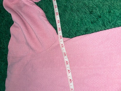 Años 90 Mujer Vintage Honors Talla Grande Rosa Blanco Sudadera Cuello Redondo Mujer 20W - Imagen 8 de 9