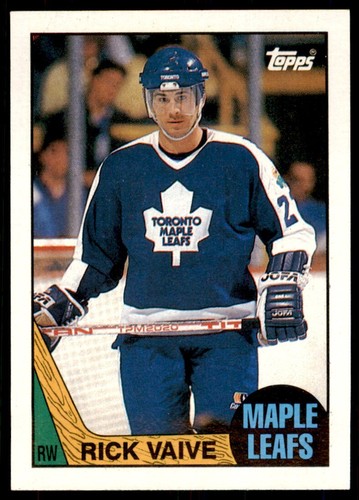 1987-88 Topps #155 Rick Vaive - Picture 1 of 2