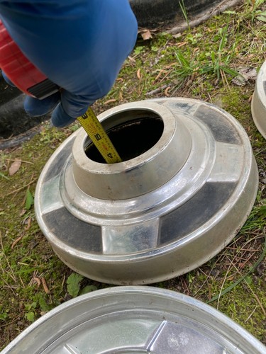 1970s 1980s GMC Truck 1/2 Ton 4x4 hubcaps set of 4 hub cap hubcap wheel cover - Picture 8 of 13