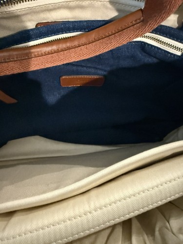 Chloe Diaper Baby Changing Bag Shoulder Bag Denim New NWT Purse Woody Tote Blue - Picture 7 of 13
