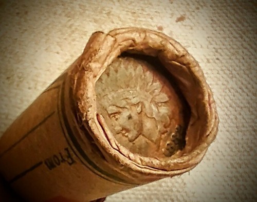 Wheat Small Cent Roll • Glossy 1939 Mercury & 1882 Indian Cent • Earlies / PDS - Picture 6 of 10