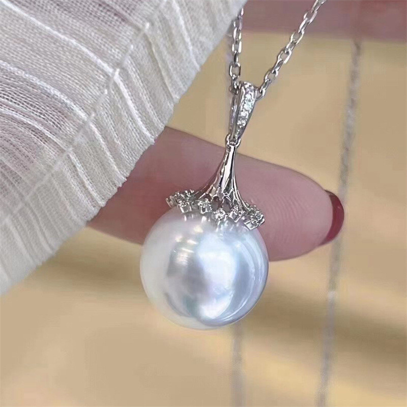 ネックレス・ペンダント Monday Edition _ Everyday Pearl Necklace 12mm PEARL - MONDAY EDITION