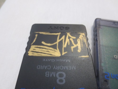 3 Sony Playstation 2 PS2 Official MagicGate 8mb Memory Card Genuine SCPH-10020 - Picture 15 of 17
