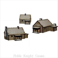 4ground American Legends 15mm England Log Cabins (unpainted) Pack Mint on sale 4ground American Legends 15mm England Log Cabins (unpainted) Pack Mint on sale