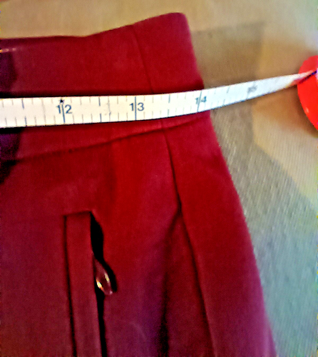 J. Crew Women Pants Teddie Trousers Cabernet 00 Office Business - Picture 4 of 6