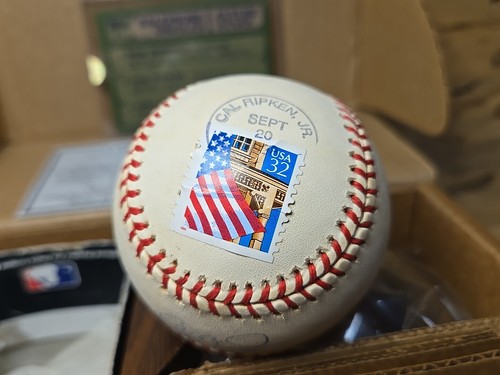 Cal Ripken Jr Signed Baseball Autograph W/ Rawlings #1135/2632 Cert. & Case P924 - Picture 7 of 10