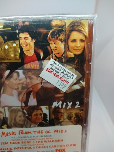 2 CD LOT - SEALED - Music From the O.C. Mix 2 CD NEW + Mix 5 USED CD Great Cond - Picture 5 of 13