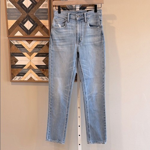 Vince Women’s High-Rise Straight Leg Light Blue Denim Jeans 27 - Picture 1 of 8