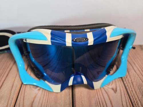 Oakley Crowbar I-DO MX Goggles Blue on Blue - Foto 4 di 16