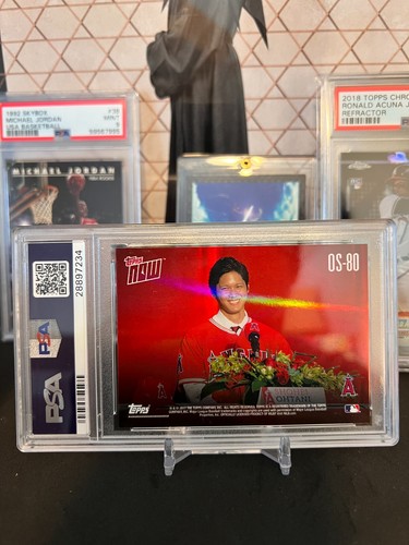⭐️ SHOHEI OHTANI 2017 Topps Now Off Season PSA 9 RC Rookie 🔥🔥 - Picture 2 of 2