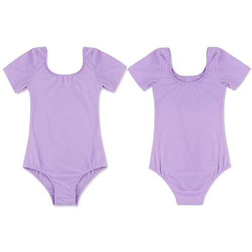 US Girls Ballet Gymnastics Stretchy Leotard Dress Bodysuits Performance Costume - Picture 21 of 124
