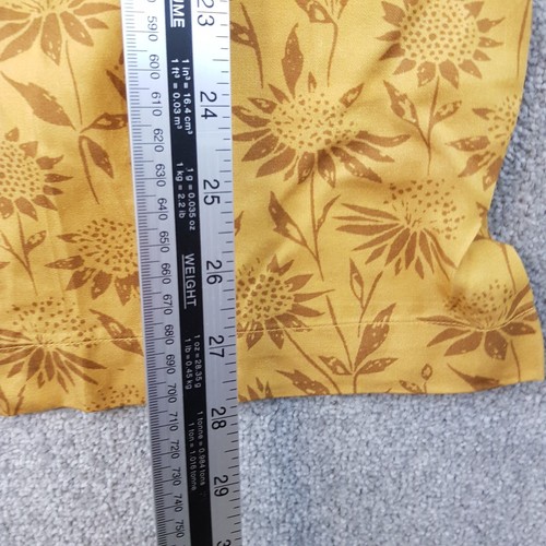 Pretty Green X Elvis Mens Shirt Small Yellow Sunflower Dandelion Hawaiian Floral - Picture 10 of 12