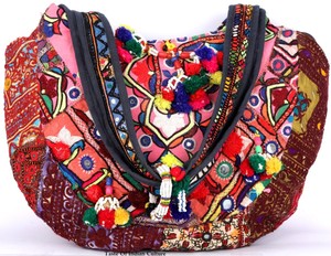 Retrò Ricamato Donna Da Vintage Hobo Banjara Borsa Spalla Nappe Zqqr5E