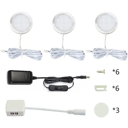 12V LED Unterbauleuchte Küche Schrankbeleuchtung Möbel Vitrinen Schrank Leuchte - Bild 20 von 22