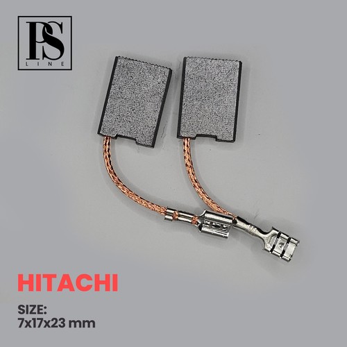 *Carbon Brushes* for Electric Motors HITACHI 999061 7x17x23mm - Picture 2 of 5