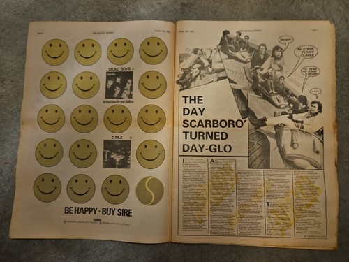 NME New Musical Express August 12th 1978 The Who Cover - Picture 3 of 7