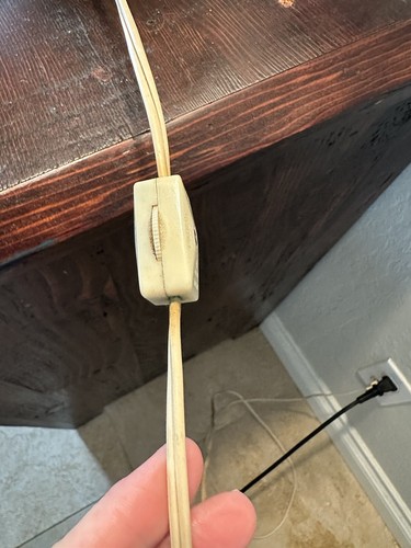 Rare Mid Century Modern 38” Table/buffet Lamp, Glass Globe, Pull Chains +switch - Picture 3 of 12