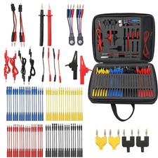 92PCS Automotive Multimeter Test Leads Kit Electrical Diagnostic Probe Tool Set