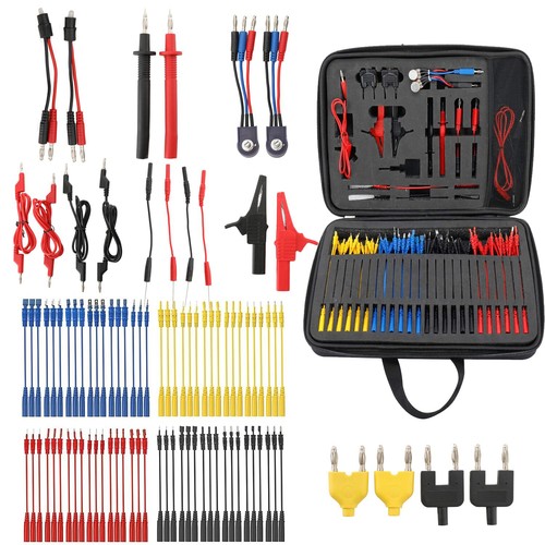 92PCS Automotive Multimeter Test Leads Kit Electrical Diagnostic Probe Tool Set - Picture 1 of 10