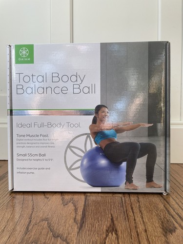 Balance Ball Gaian Total Body Workout Ball  Small 55cm Brand New! - Picture 6 of 8