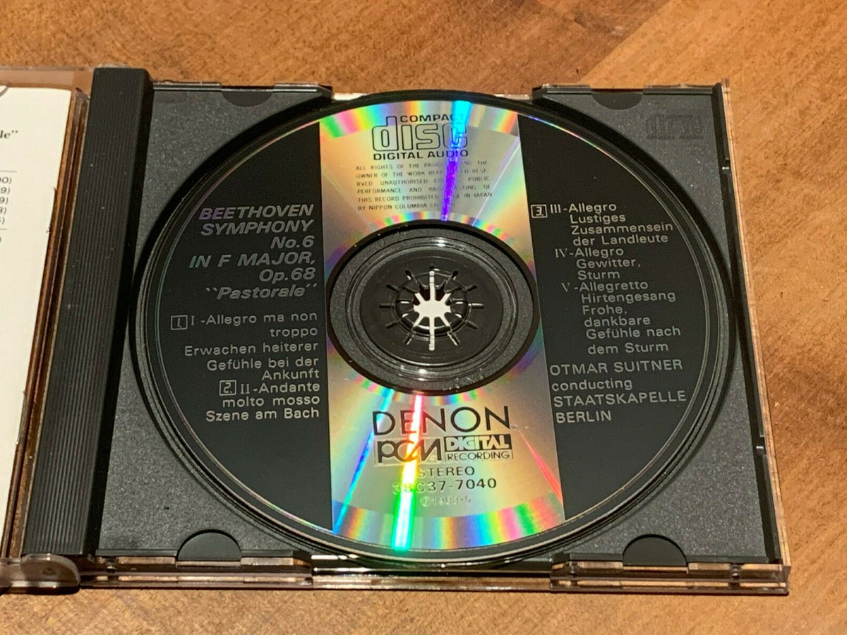 Beethoven Symphony No.6 SUITNER Audiophile 1983 DENON JAPAN