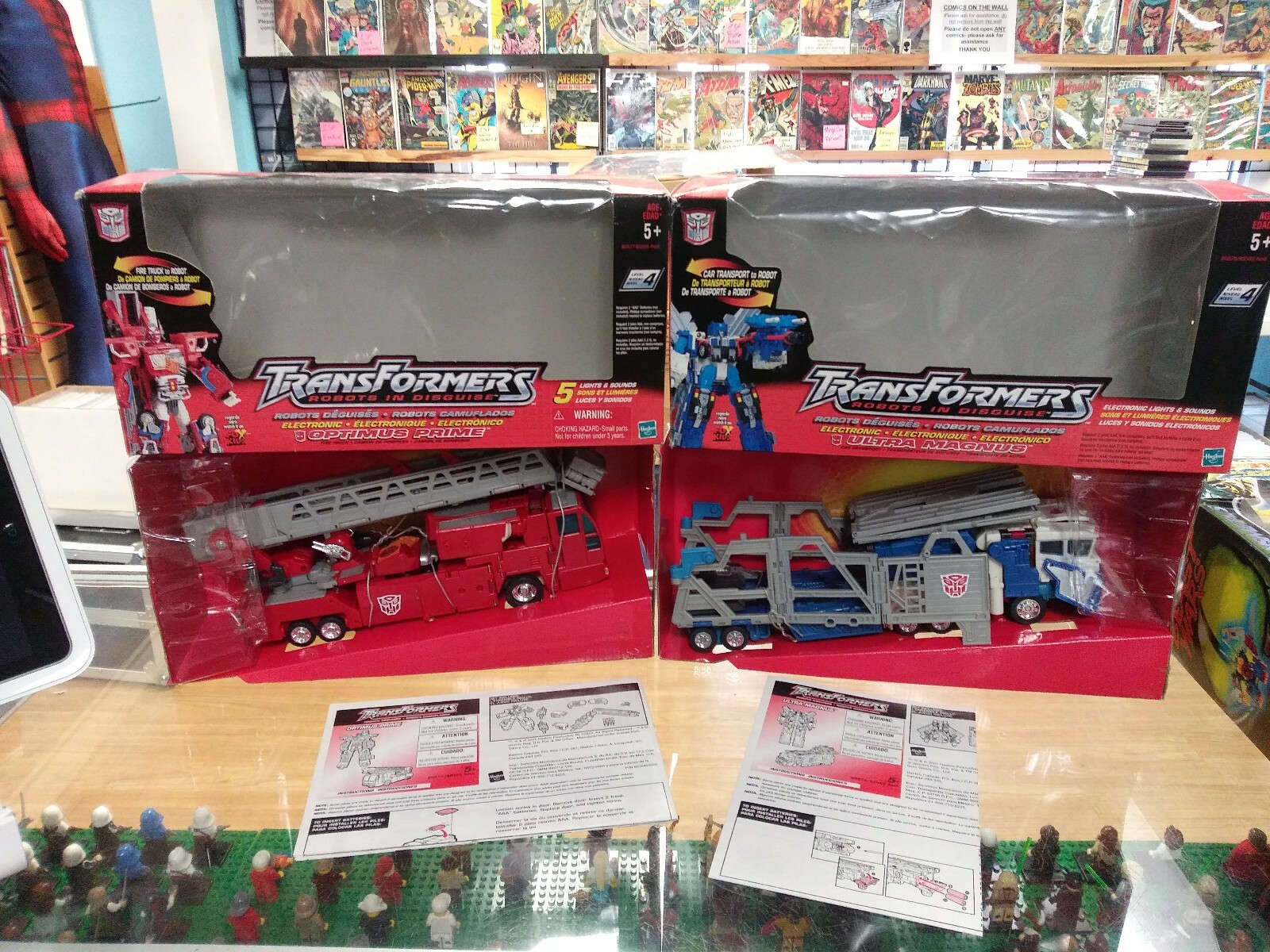 TRANSFORMERS RID OPTIMUS PRIME + ULTRA MAGNUS CIB NEVER PLAYED COMPLETE TRANSFORMERS RID OPTIMUS PRIME + ULTRA MAGNUS CIB NEVER PLAYED COMPLETE