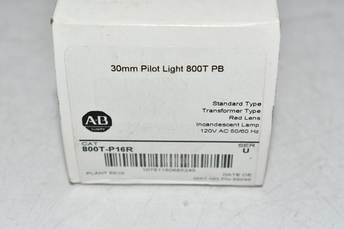 NEU Allen Bradley 800T-P16R Pilotleuchte 800TP16R - Bild 2 von 3