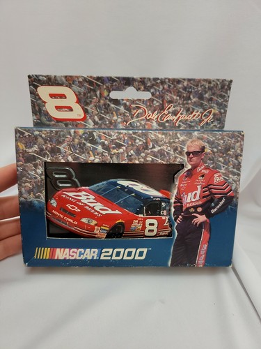 Dale Earnhardt Jr 2 barajas de cartas coleccionables lata NASCAR nuevo sin abrir 2002 - Imagen 1 de 4