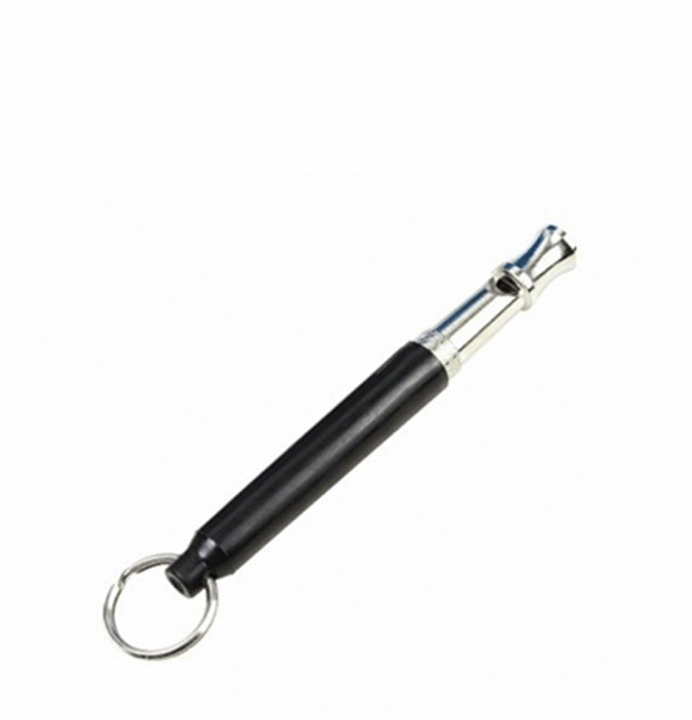 2pc Dog Training WHISTLE UltraSonic Obedience Stop Barking Pet Sound Pitch Black - Picture 9 of 12