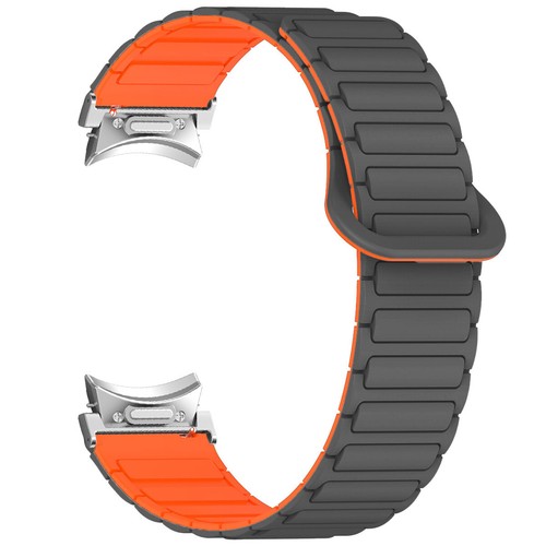 Bracelet silicone magnétique No Gaps pour Samsung Galaxy Watch6 5 4 43/47/40/44 mm bracelet - Photo 16 sur 32
