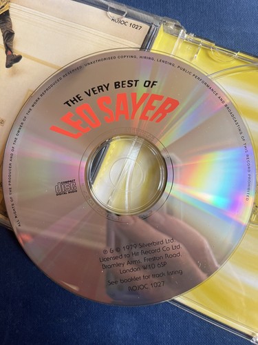 Leo Sayer THE VERY BEST OF Used 14 Track Greatest Hits Cd Pop Rock 70s 80s - Picture 3 of 3