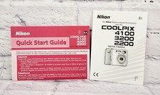 Nikon Coolpix 4100 3200 2200 Digital Camera Instruction Manual Quick Start Guide