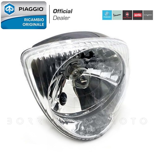 GRUPPO OTTICO FARO ANTERIORE 58178R ORIGINALE PIAGGIO LIBERTY RST 2T 50 2006 - Foto 1 di 3