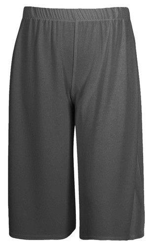 Pantalones Cortos Culottes Mujer Pierna Ancha Damas Elástico Estampado Elástico Talla Grande - Imagen 5 de 38