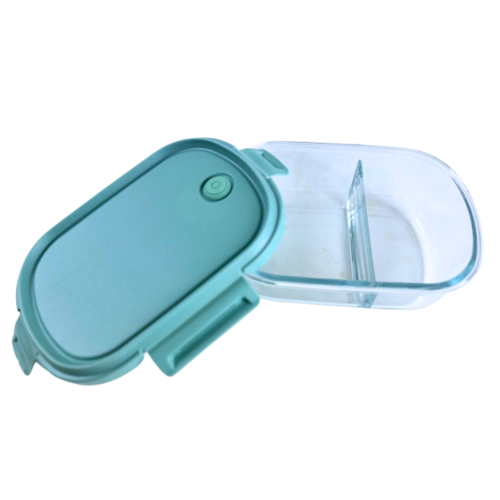 Neoflam 12-Pieces Airtight Kitchen Storage Glass Food Container, Lunch Bento Box - Picture 4 of 33