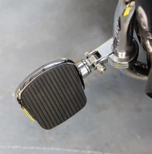 1.25" Front Engine Guard Bar Foot Pegs w/ Mounts For Harley Touring Softail Dyna