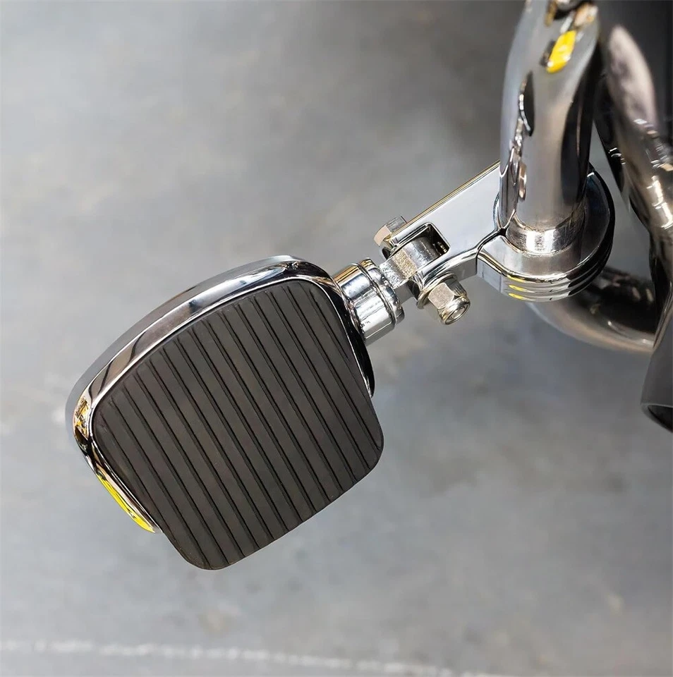 Barra protectora cromada estriberas y soportes para Harley Fat Bob FXEF FXFB 107 114 EE. UU. Foto 4 de 4