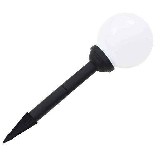 vidaXL Outdoor Solar Lamps 4 pcs LED Spherical 15 cm RGB BMG - Picture 7 of 10