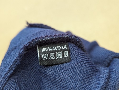 Burger King Blue Beanie Hat One Size Promo Pom Pom - Picture 4 of 4