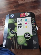 HP 933XL (D8J65BN) Tri-Color Original Ink Cartridge Sept 2016 Expiration