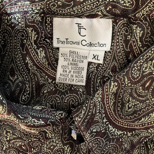 Travel Collection Jacke Damen Extra Large Schwarz Geometrisch Perlen Coastal Resort - Bild 9 von 11