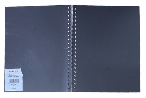 [Pack of 12] A4/A5 Notebook Spiral Bound Ruled 140 Pages Notepad Diary School - Picture 7 of 56