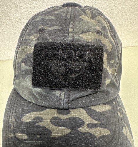 Condor Cool Mesh Dark Camo Tactical Hat Adjustable - Picture 2 of 9