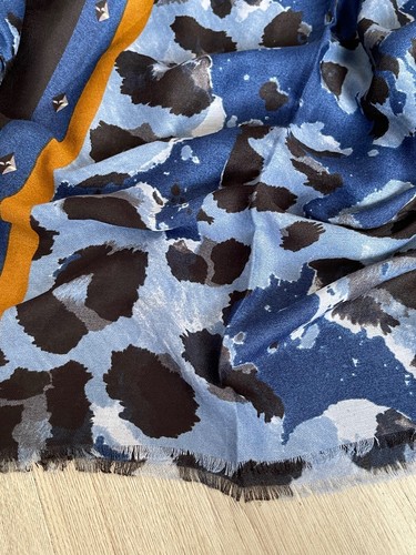 Ladies Leopard Print Scarf Animal Scarf Large Long Wrap Shawl Fashion Cotton Big - Picture 316 of 557