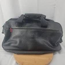 Vintage Fahrenheit By Christian Dior Large Leather Weekender Duffel Bag